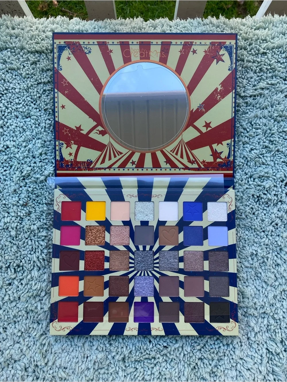 Colorful Eyeshadow Palette - Multi-Color Makeup Collection